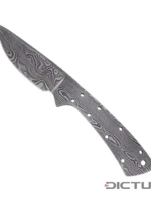 Oblíbený Čepel Dictum 719636 - Full Tang Blade Blank, Random Damascus, 65 mm