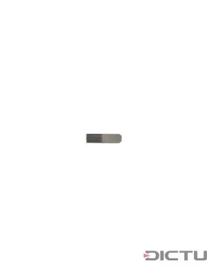 Sezónní Sleva Dictum 702813 - Toothed Blade for Herdim Plane, Arched, Blade Width 12 mm