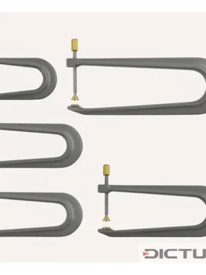 Originální Dictum 705894 - Aluminium Repair Clamps, 5-Piece Set