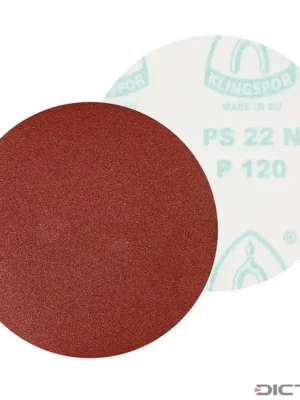 Akční Cena Dictum 727321 - Klingspor Universal Velcro Grinding Discs, Ø 150 mm, 10-piece Set, Grit 120