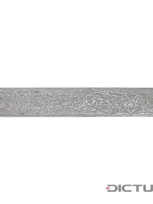 Ocel pro výrobu čepele Dictum 719402 - Damascus Flat Steel, Random Damascus Finální Výprodej