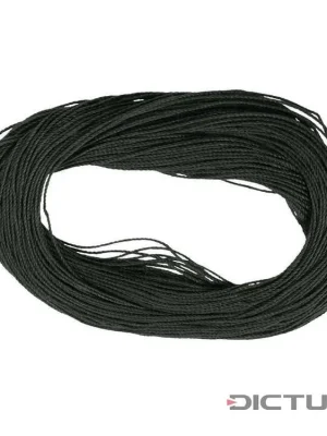 Dictum 831404 - Linen Thread, Unwaxed, Black, Thickness 1.2 mm Jen Po Omezenou Doba