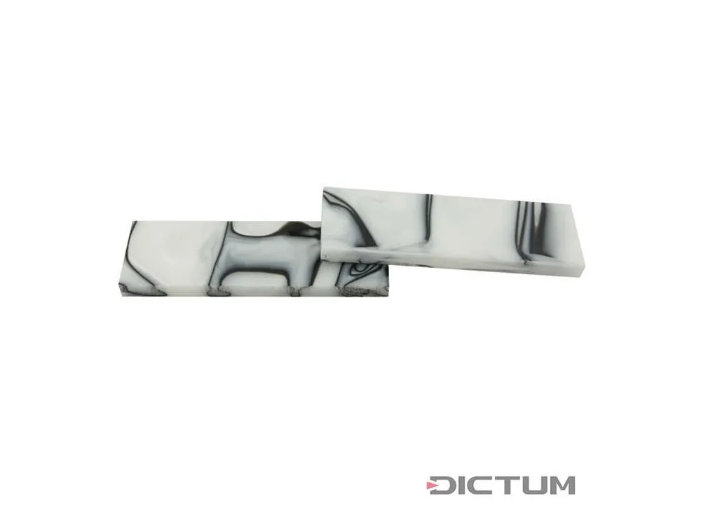 Dictum 831463 - Acrylic Handle Scales, Mother of Pearl/Black Nízká Cena