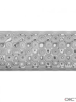 Sleva Dictum 831802 - Damasteel DS93X™ Rose Damascus Steel, 32 x 4 x 210 mm