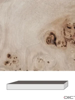 Super Cena Dictum 832006 - Grained Poplar, 300 x 40 x 40 mm