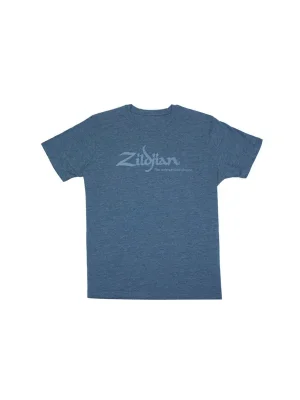 Dokud Zásoby Vydrží ZILDJIAN Heathered Blue Tee Shirt XL