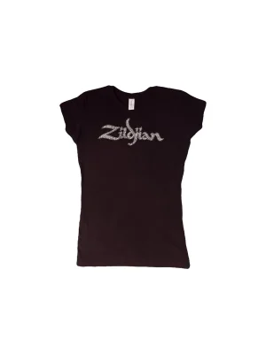Dokud Zásoby Vydrží ZILDJIAN Women'S Bling T Black