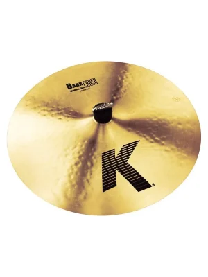 Autentický ZILDJIAN 17" K dark crash medium thin