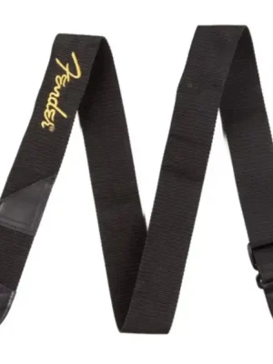 Fender BLK Poly Strap Yellow kytarový řemen Výhodná Nabídka