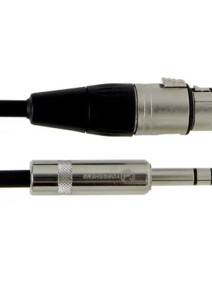 Alpha Audio kabel XLR Ona - Jack 6,3m stereo Nová Kolekce