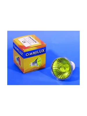 230V/50W GU-10 25° Omnilux, žlutá Vysoce Kvalitní