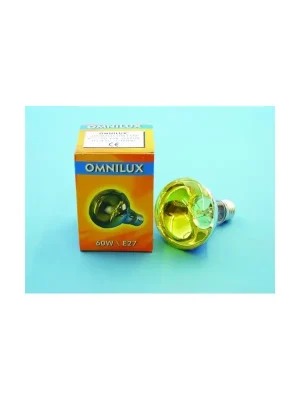 Nová Kolekce 230V/60W E27 Omnilux, žlutá