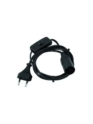 E14 lampholder w.power cable,plug,switch Poslední Šance