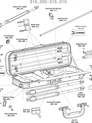 Vrácení Zdarma Gewa Pouzdro pro housle Cambridge Hedvábný potah ( údaj o barvě )