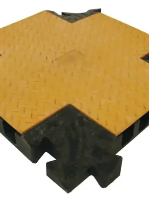 Eurolite kabelový most - kříž 550 x 550 x 60 mm, 4-kanálový Oblíbený