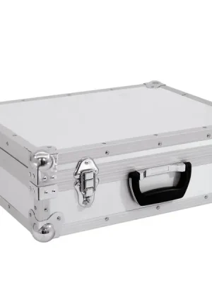 Kufr univerzální s molitanovou výplní velký, stříbrný Výprodej