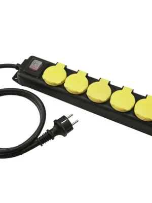 Cenový Hit Eurolite napájecí rozvaděč s vypínačem, 6 zásuvek, IP44