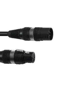 Sommer CABLE DMX cable XLR 5pin 10m bk Finální Výprodej