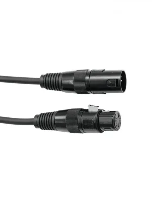 Eurolite DMX kabel XLR 5pin, 5m dléka, černý Rychlé Dodání