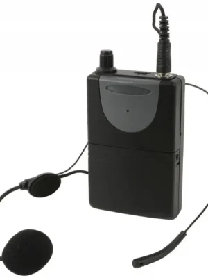 Víkendová Akce QTX QHS-174.1, náhlavní mikrofonní set pro mobilní systémy QRPA/QXPA, 174,1 MHz