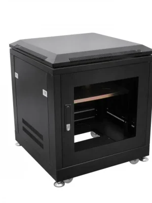 Pouze Dnes Ocelová skříň 19", 6HE s dvířky - použito (30103288)