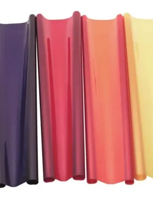 Výprodej Foliová role 164, ohnivě červená, 122x100cm