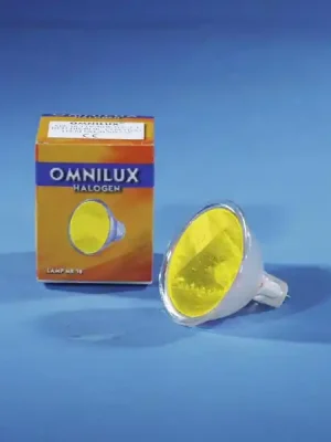 12V/35W MR-16 GX-5.3 Omnilux, SP 12 žlutá Časově Omezené