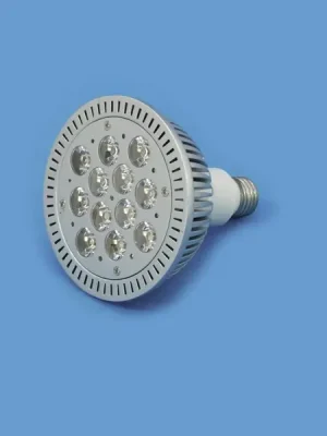 Nová Kolekce PAR 38 230V E27 12x1W LED Omnilux, 6400K, chladič