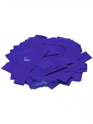 Tcm Fx metalické obdélníkové konfety 55x18mm, modré, 1kg Top Prodej