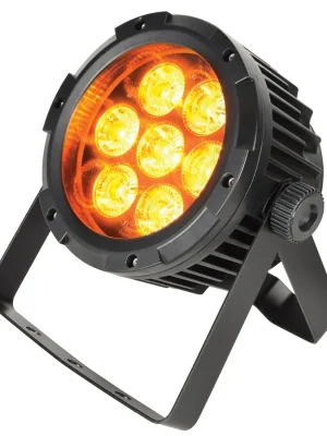 QTX HIPAR 7x15W RGBWA, DMX, IP65 Výhodná Nabídka