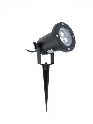 Eurolite Garden Spot 3x1W LED, červené - použito (50498645) Zlevněný
