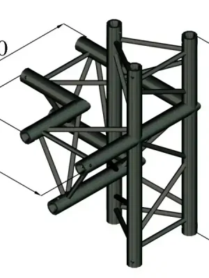 Trilock S-PAC-45 4-koncový díl, pravý Nízká Cena