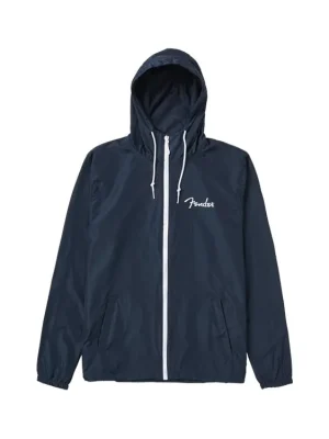 Bunda FENDER Spaghetti Logo Windbreaker Navy S Poslední Šance