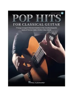 Pop Hits for Classical Guitar (noty, tabulatury na kytaru) (+audio) Cenový Hit