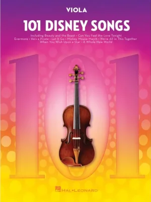Noty pro violu 101 Disney Songs Nízká Cena