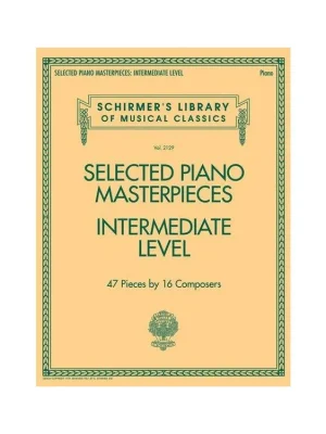 Finální Výprodej SELECTED PIANO MASTERPIECES - INTERMEDIATE LEVEL