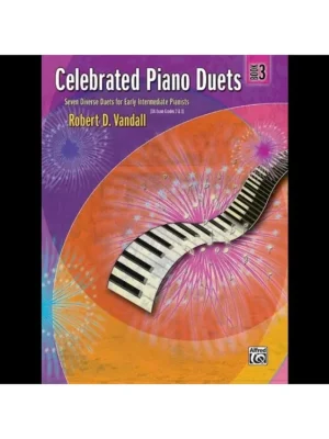 Noty na klavír - Celebrated Piano Duets 3 Odeslání Ihned
