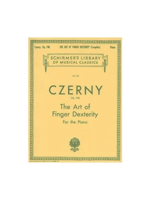 Poslední Šance Noty na klavír - The Art Of Finger Dexternity - Op. 74