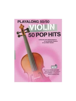 Sleva 50 Pop Hits - Playalong 50/50 - Violin