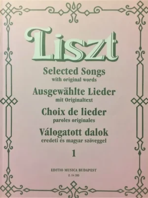 Pouze Dnes Selected Songs 1 With Original Words - Ferenc Liszt