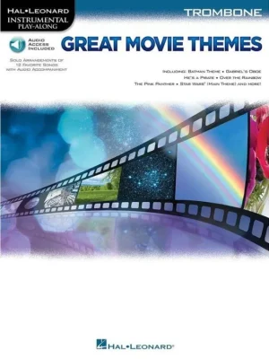 Finální Výprodej Great Movie Themes For Trombone Play Along + Audio Online