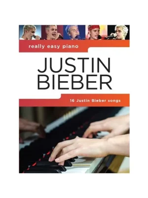 Really Easy Piano Justin Bieber - 16 hitů Expresní Doručení