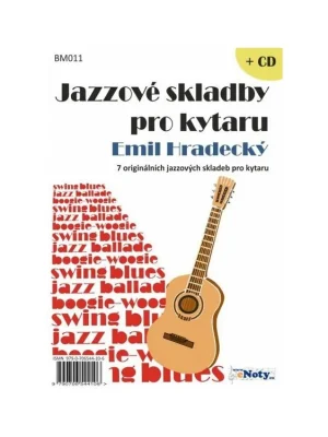 Expresní Doručení Jazzové skladby pro kytaru + CD - Hradecký Emil