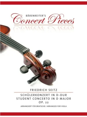 Student Concerto op. 22 pro violu a klavír - Friedrich Seitz Oblíbený
