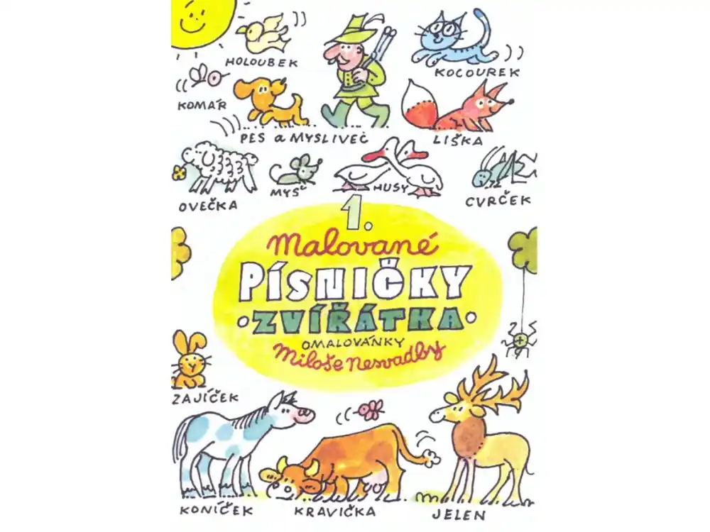 Malované písničky 1 - Miloš Nesvadba Levný