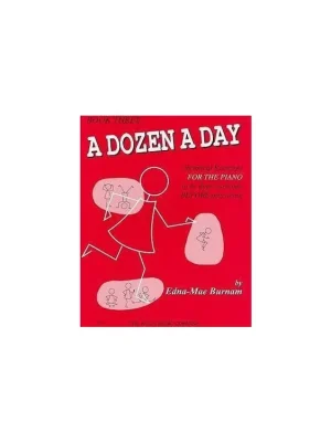 Originální A DOZEN A DAY by Edna-Mae Burnam Book Three
