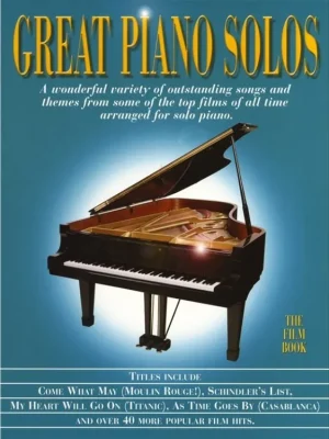 Great piano solos - The Film Book Zlevněný