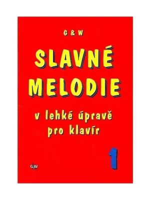 Klavírní úpravy Slavné melodie 1 + CD Nakupujte Hned