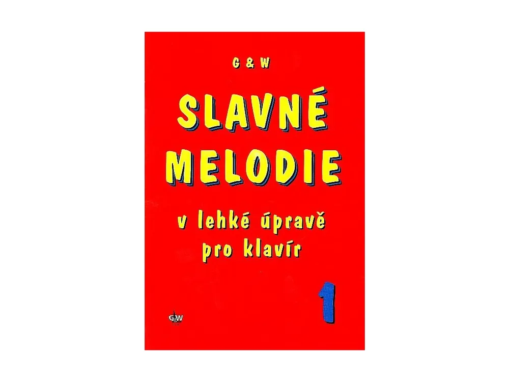 Klavírní úpravy Slavné melodie 1 + CD Nakupujte Hned