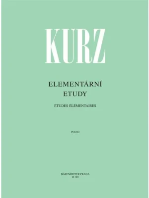 Vysoce Kvalitní Sbírka klavírních etud Elementární etudy - Kurz